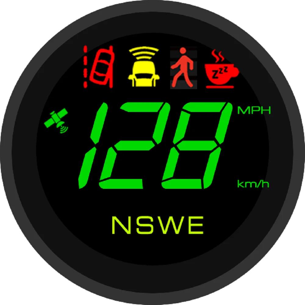 ELING GPS ӵ   GPS , ħ  溸 , 2.75 ġ, 0-299 KM/H MPH, 5-36V